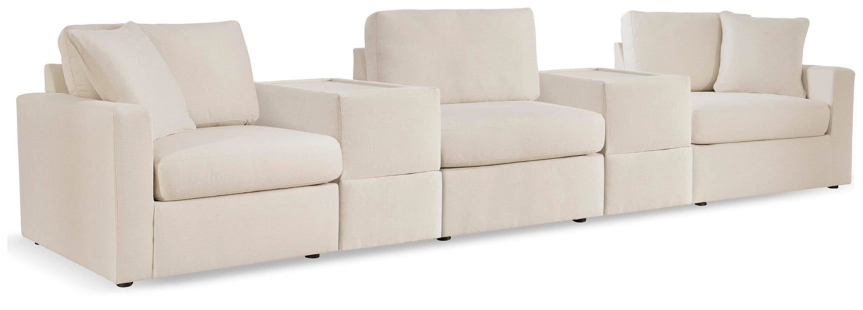 Modmax Oyster 5-Piece Sectional with Ottoman - image 3
