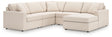 Modmax Oyster Performance Fabric,Next-Gen Nuvella™ 5-Piece Sectional with Chaise - image 1