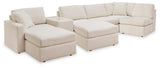 Modmax Oyster 6-Piece Sectional with Ottoman - image 2