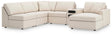Modmax Oyster Performance Fabric,Next-Gen Nuvella™ 6-Piece Sectional with Chaise - image 1