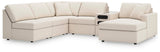Modmax Oyster Performance Fabric,Next-Gen Nuvella™ 6-Piece Sectional with Chaise - image 1