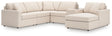 Modmax Oyster Performance Fabric,Next-Gen Nuvella™ 6-Piece Sectional with Chaise - image 1