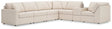 Modmax Oyster Performance Fabric,Next-Gen Nuvella™ 7-Piece Sectional - image 1