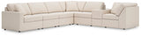 Modmax Oyster Performance Fabric,Next-Gen Nuvella™ 7-Piece Sectional - image 1