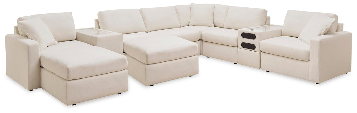 Modmax Oyster 8-Piece Sectional with Ottoman - image 2