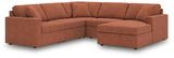 Modmax Spice Performance Fabric,Next-Gen Nuvella™ 5-Piece Sectional with Chaise - image 1