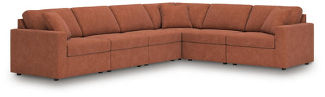 Modmax Spice Performance Fabric,Next-Gen Nuvella™ 6-Piece Sectional - image 1