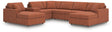 Modmax Spice Performance Fabric,Next-Gen Nuvella™ 7-Piece Sectional - image 1