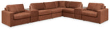 Close-up detail view of Modmax Spice 8-Piece Sectional upholstery