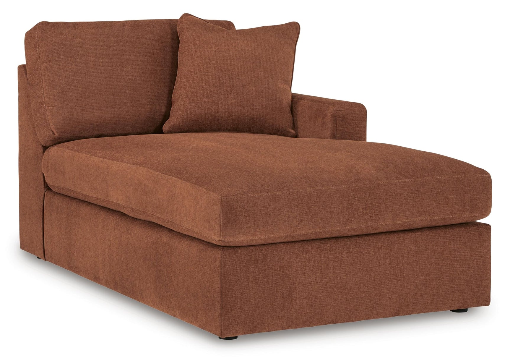 Modmax Spice Performance Fabric,Next-Gen Nuvella™ 5-Piece Double Chaise with Audio Consoles - image 5