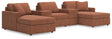 Modmax Spice Performance Fabric,Next-Gen Nuvella™ 5-Piece Pit Sectional - image 1