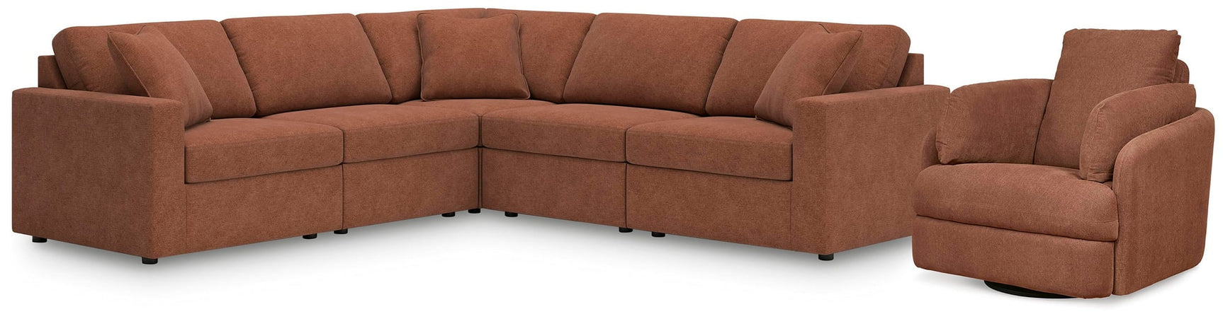 Modmax Spice 5-Piece Sectional with Recliner - image 2