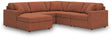 Modmax Spice Performance Fabric,Next-Gen Nuvella™ 5-Piece Sectional with Chaise - image 1
