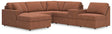 Modmax Spice Performance Fabric,Next-Gen Nuvella™ 6-Piece Sectional with Chaise from Decor Furniture