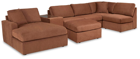 Modmax Spice 6-Piece Sectional with Ottoman - image 2