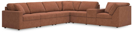 Modmax Spice Performance Fabric,Next-Gen Nuvella™ 7-Piece Sectional - image 1