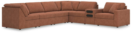 Modmax Spice Performance Fabric,Next-Gen Nuvella™ 7-Piece Sectional - image 1