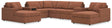 Modmax Spice Performance Fabric,Next-Gen Nuvella™ 8-Piece Sectional with Chaise - image 1