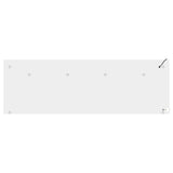 Montara Tempered Glass LED Wine Storage Curio Cabinet Chrome front view