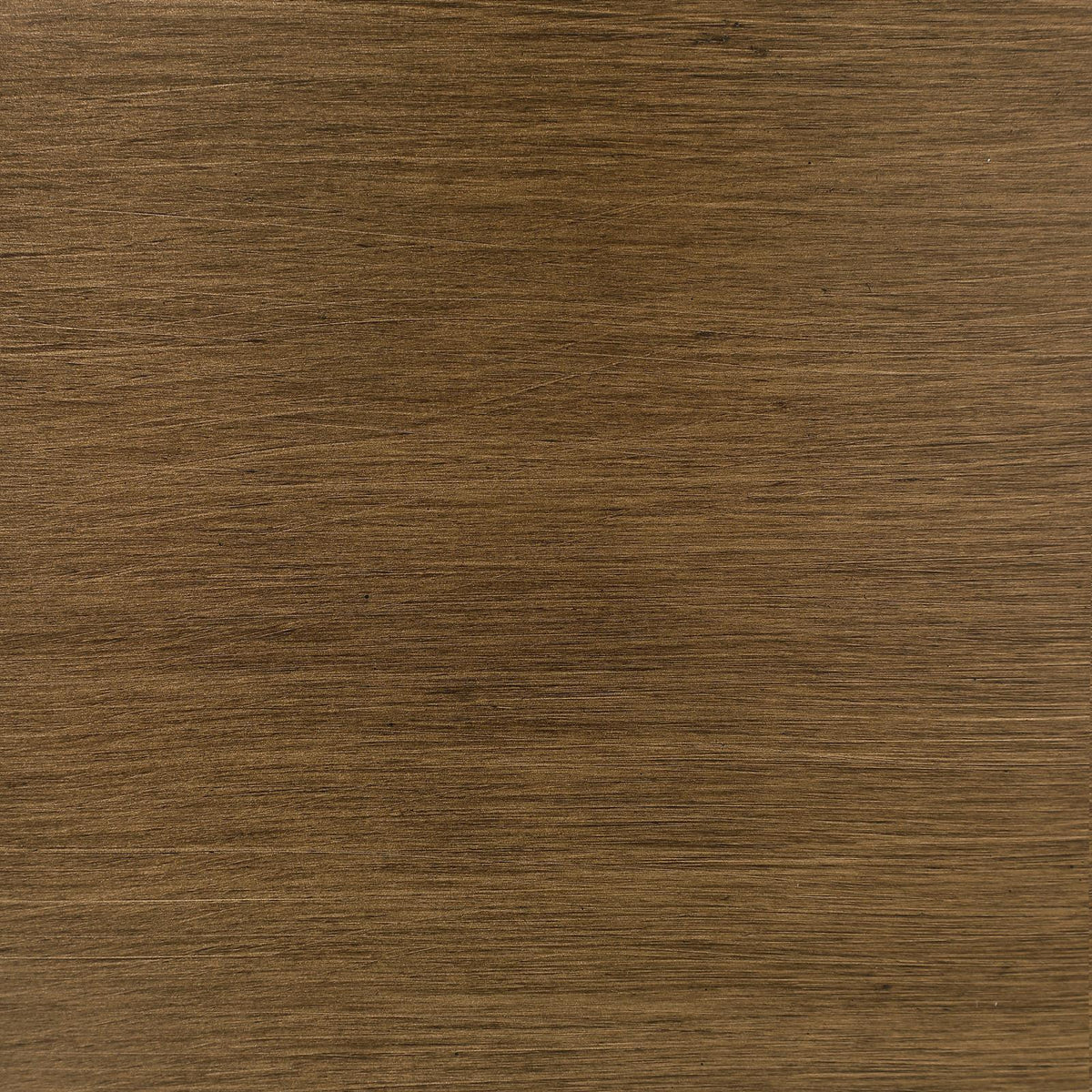 Morena round end table with tawny tempered glass top and brushed bronze metal base