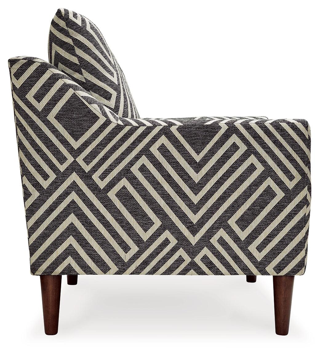 Rear view of Morrilton Next-Gen Nuvella Accent Chair