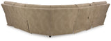 Next-Gen Durapella Sand Microfiber 6-Piece Power Reclining Sectional - image 4