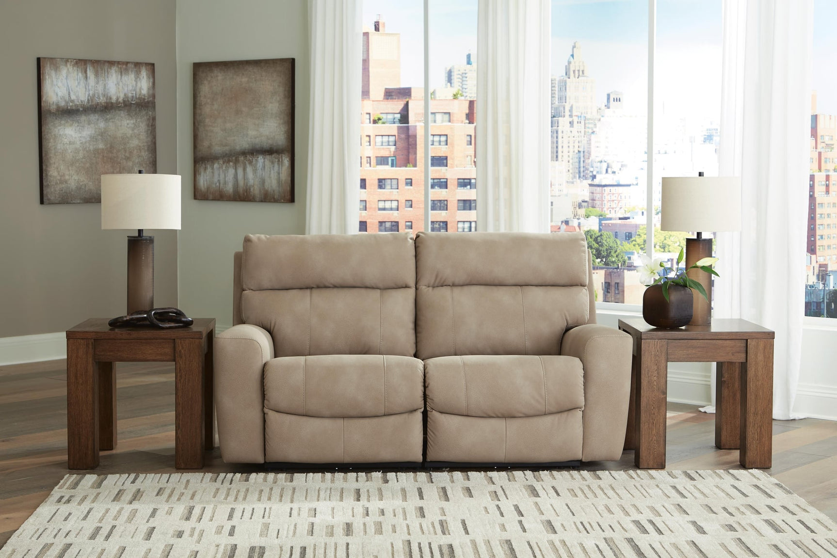 Next-Gen Sand DuraPella Sofa and Loveseat - image 8