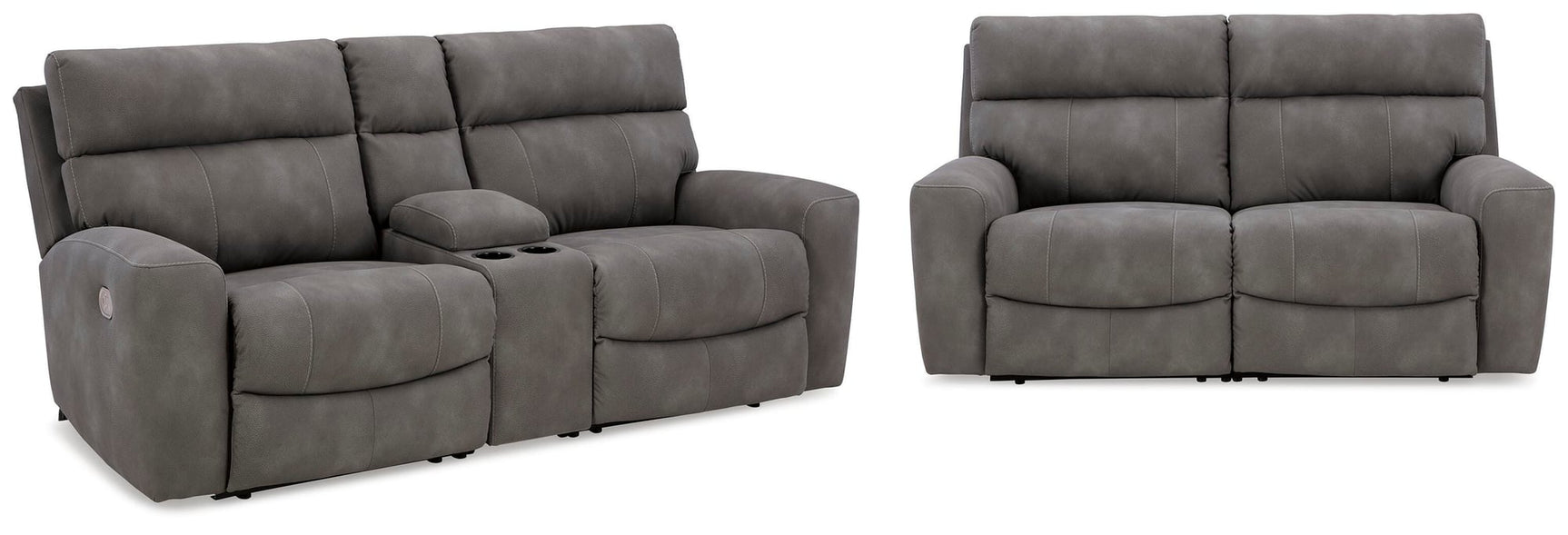 Next-Gen Slate DuraPella Sofa and Loveseat - image 2