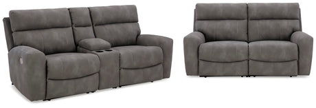 Next-Gen Slate DuraPella Sofa and Loveseat - image 2