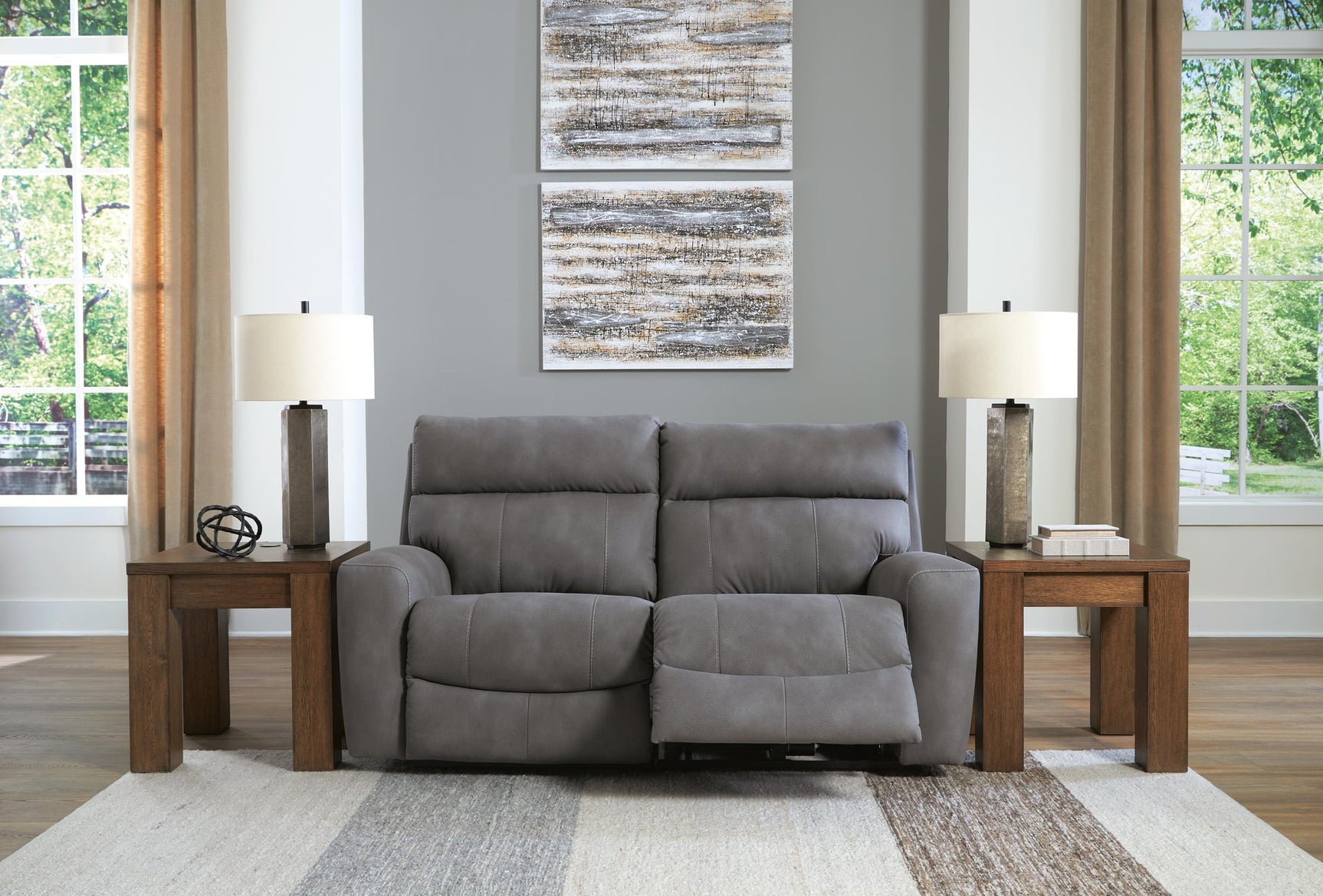 Next-Gen Slate DuraPella Sofa and Loveseat - image 8