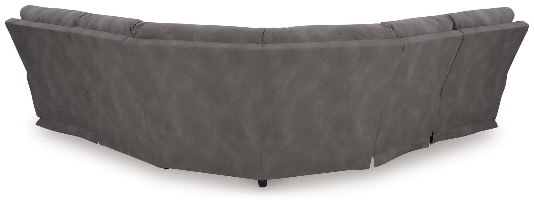 Next-Gen Durapella Slate Microfiber 5-Piece Power Reclining Sectional - image 5