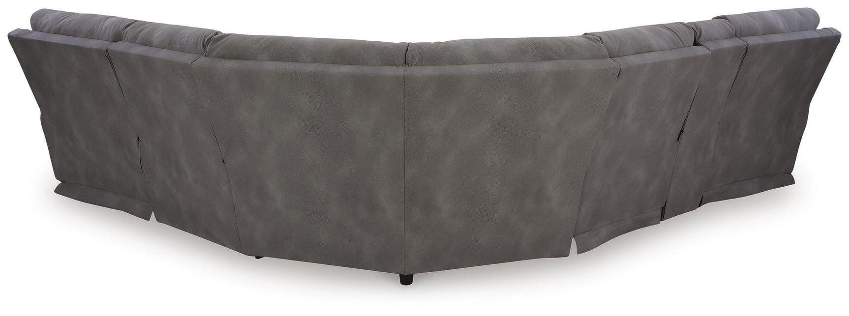 Next-Gen Durapella Slate Microfiber 6-Piece Power Reclining Sectional - image 5