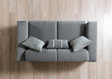Vivian loveseat armrest detail