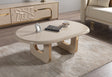 Lilith Ivory Coffee Table front view