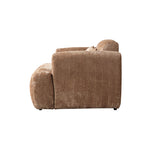 Yulia Coffee Boucle Chair view 7