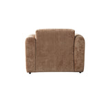 Yulia Coffee Boucle Chair view 8
