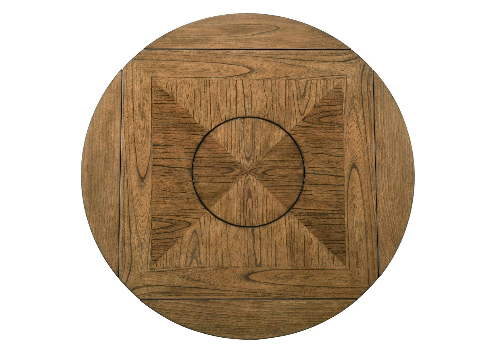 main view of Oakly Brown Round Counter Height Set furniture