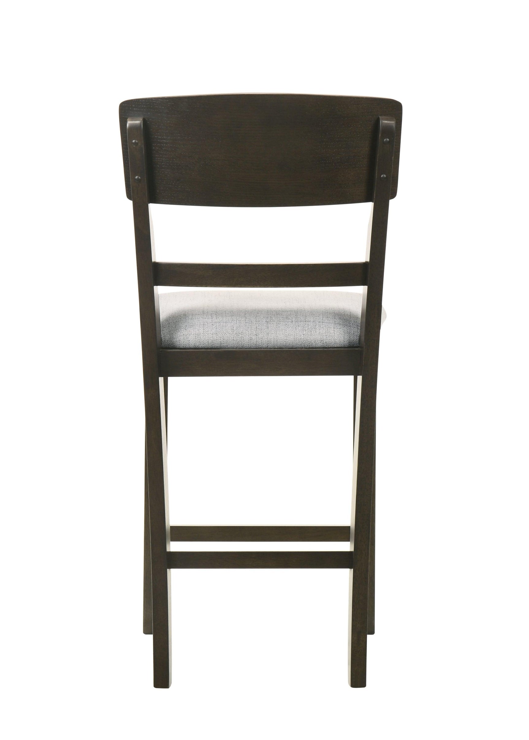 main view of Oakly Brown Round Counter Height Set furniture