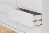 Onita White Dresser - Ella Furniture