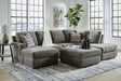 O'Phannon Putty 2-Piece Sectional with Ottoman - image 1