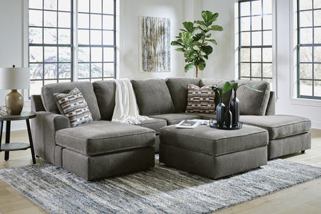 O'Phannon Putty 2-Piece Sectional with Ottoman - image 1