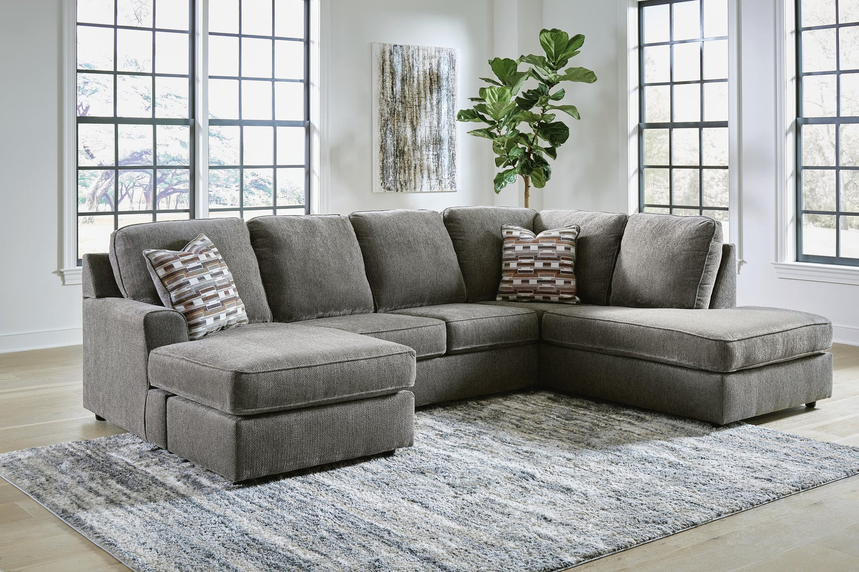 O'Phannon Putty 2-Piece Sectional with Ottoman - image 12