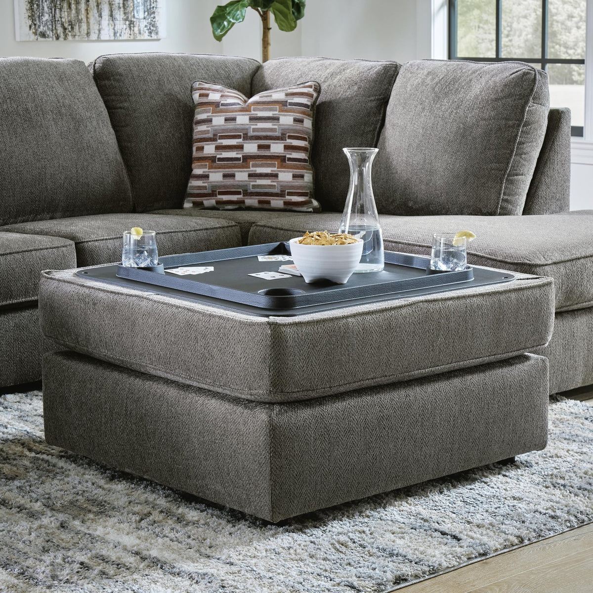 O'Phannon Putty 2-Piece Sectional with Ottoman - image 14