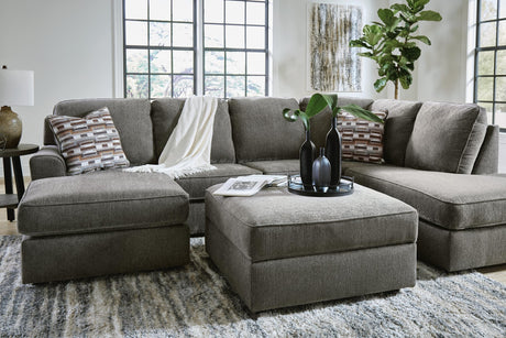 O'Phannon Putty 2-Piece Sectional with Ottoman - image 2