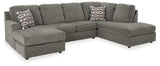 O'Phannon Putty 2-Piece Sectional with Ottoman - image 4