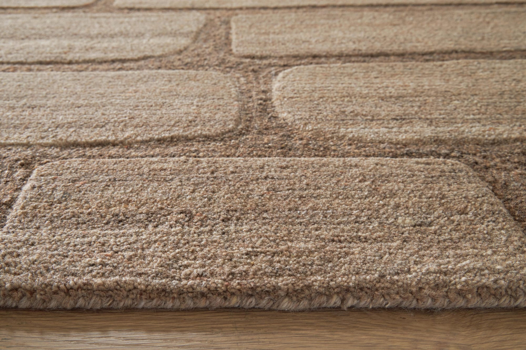 Orest Brown Extra Large Rug detail view