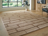 Orest Brown Large Rug from Decor Furniture