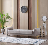 Serena Gray Velvet Living Room Set