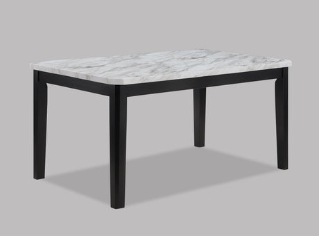 Main view of table with six side chairs option