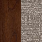 Fabric texture detail on Patterson counter chair